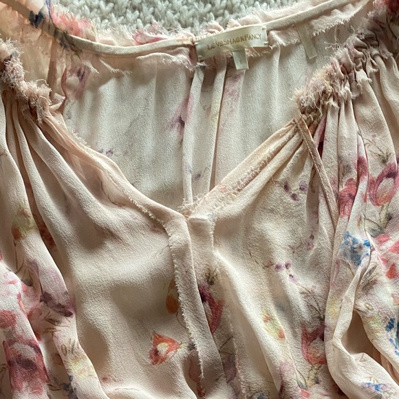 loveshackfancy pink long sleeve dress - Picture 6 of 6